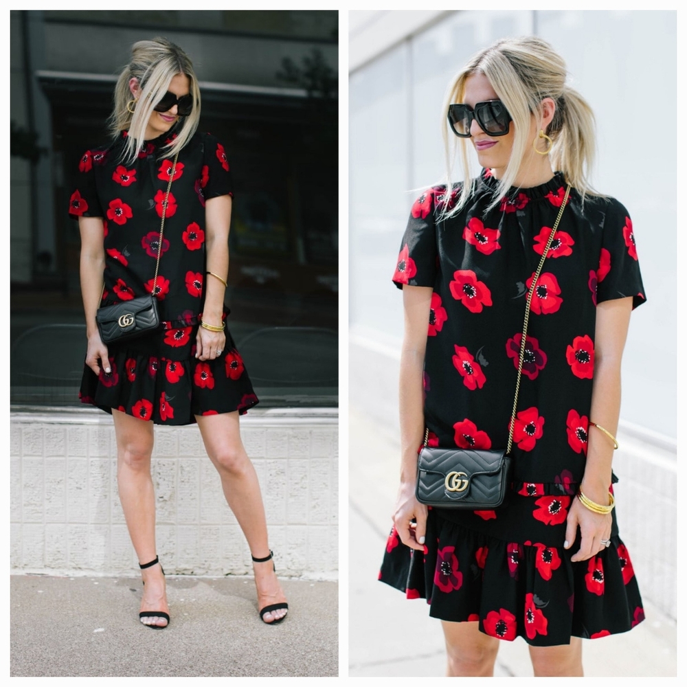 BNWOT Kate Spade poppy dress
